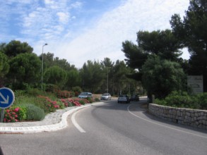 route de Carnoux à Cassis 