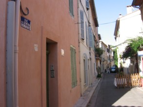 Géneral Bonaparte , une rue à Cassis 