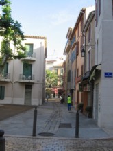Michel Blanc , une rue de Cassis 