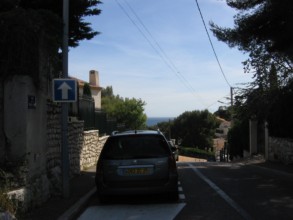 la vieille Tour ,une avenue de Cassis
